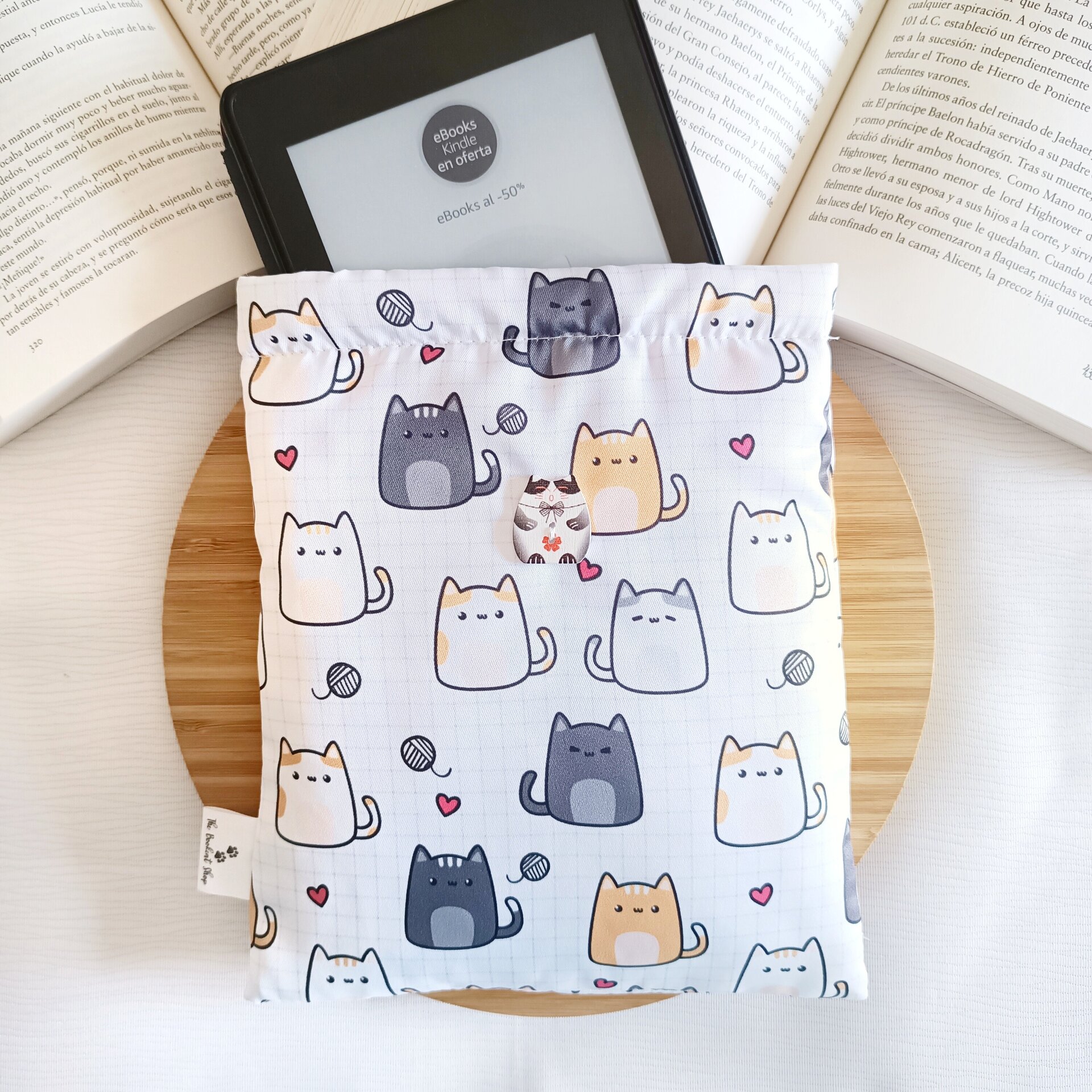 Funda de libro - Gatitos divertidos y adorables para tus lecturas - 4