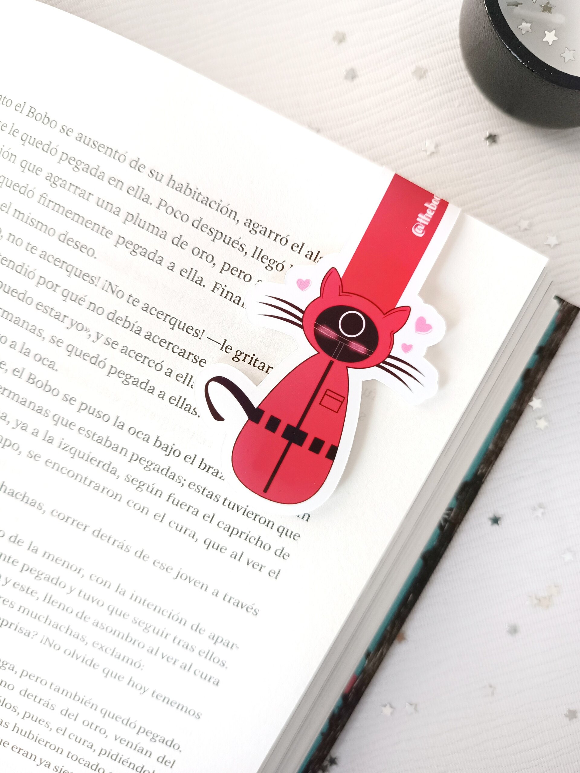 Marcapáginas gatos Squid Game - Diseño divertido y original para fans de la seri - 4