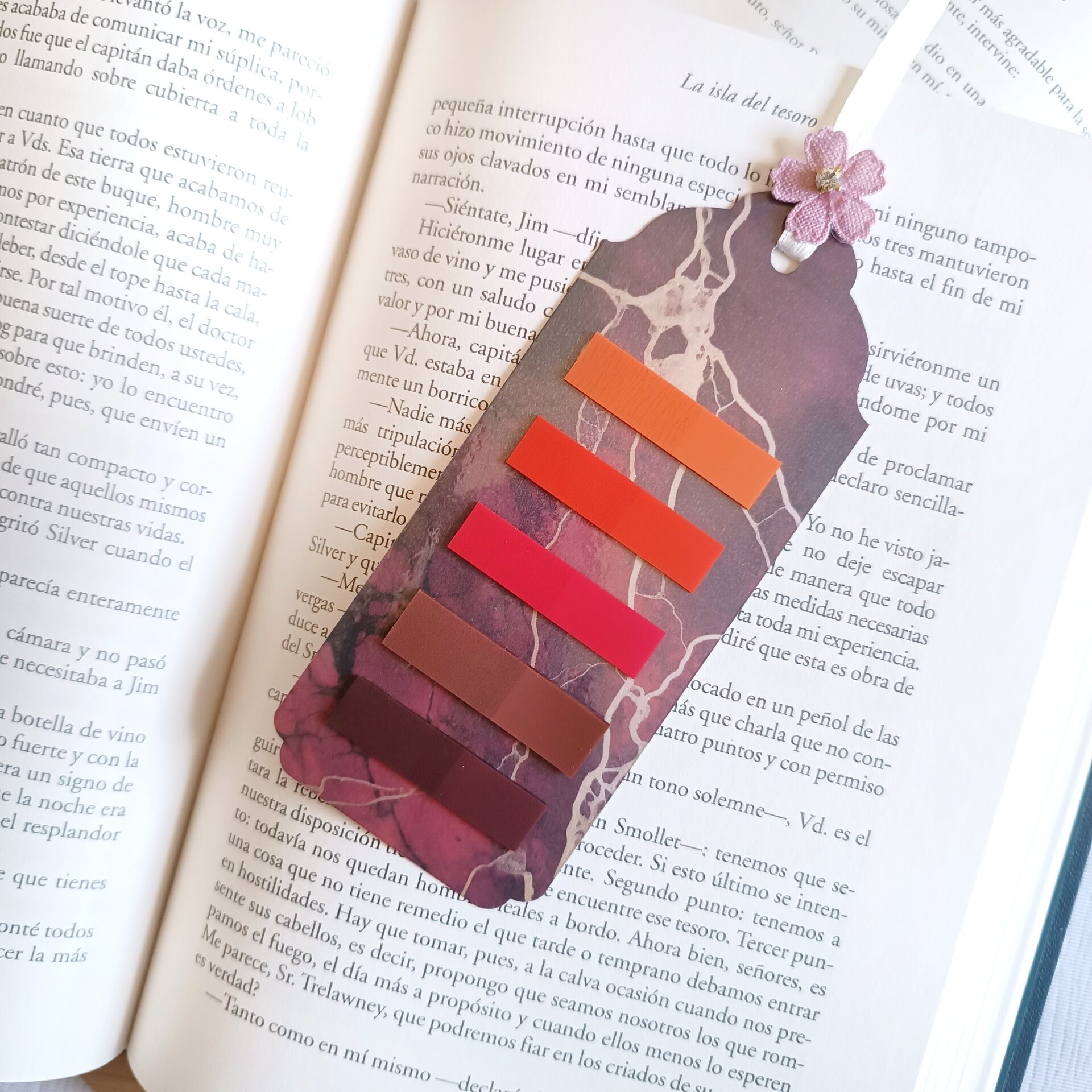 Marcapáginas con post-its - Diseño funcional y colorido a juego con tus libros - 4