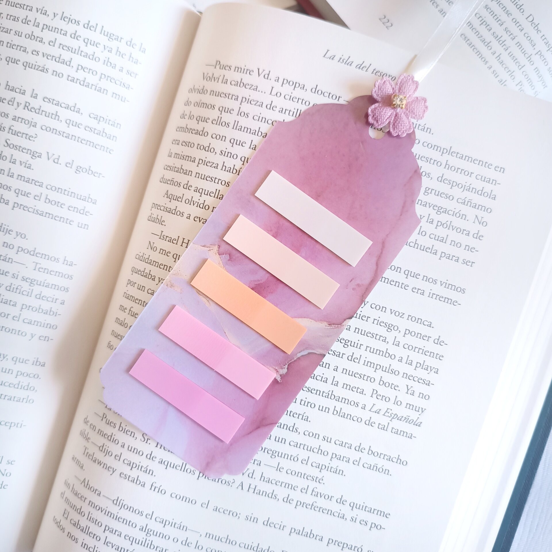 Marcapáginas con post-its - Diseño funcional y colorido a juego con tus libros - 27