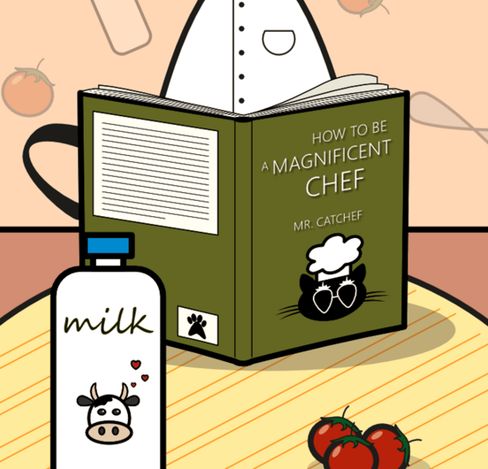 Marcapáginas de gato chef - ¡Sazona tus libros con este accesorio único! - 4