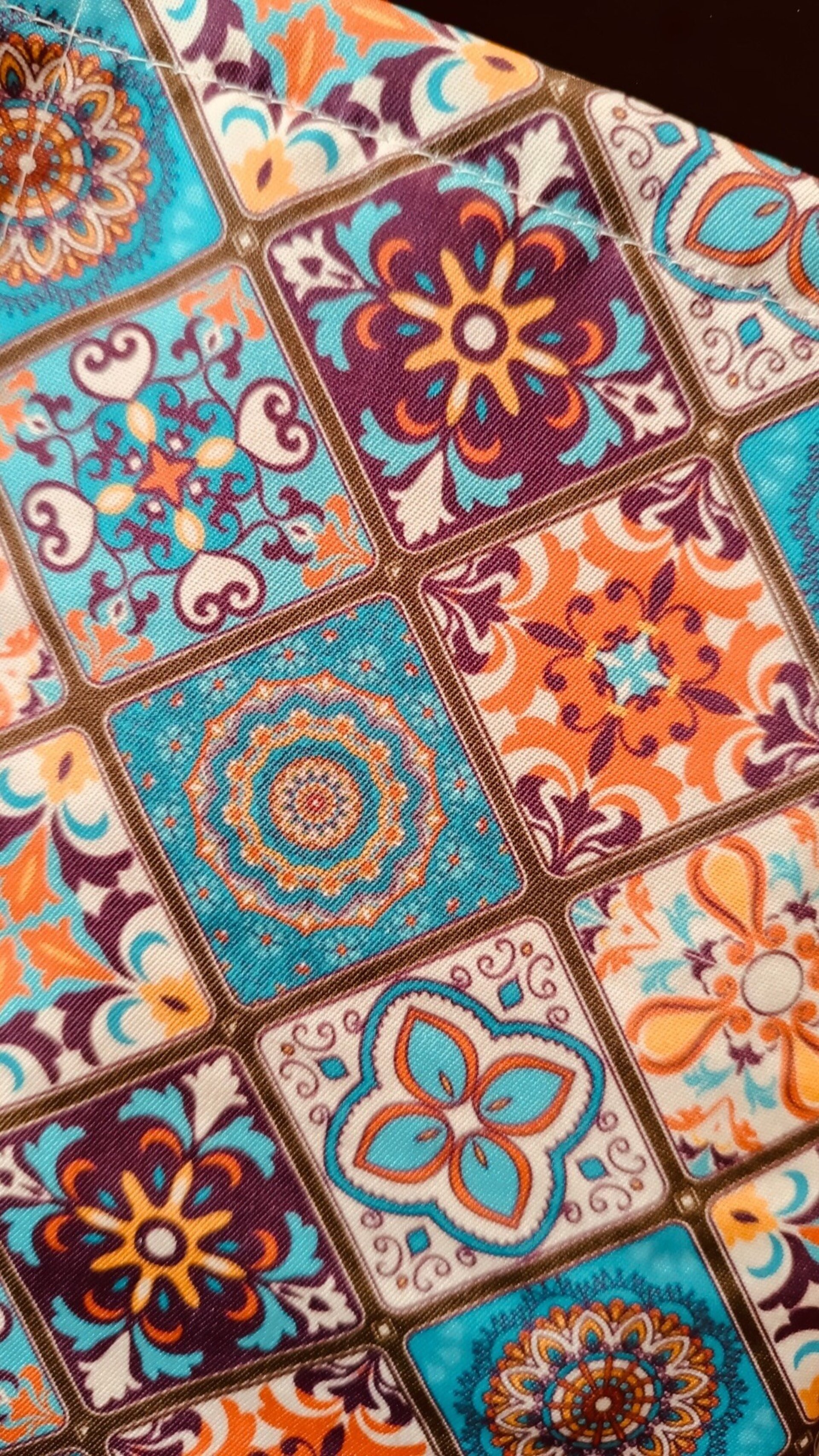 Funda protectora de tablet - Estilo bohemio con patrones árabes - 2