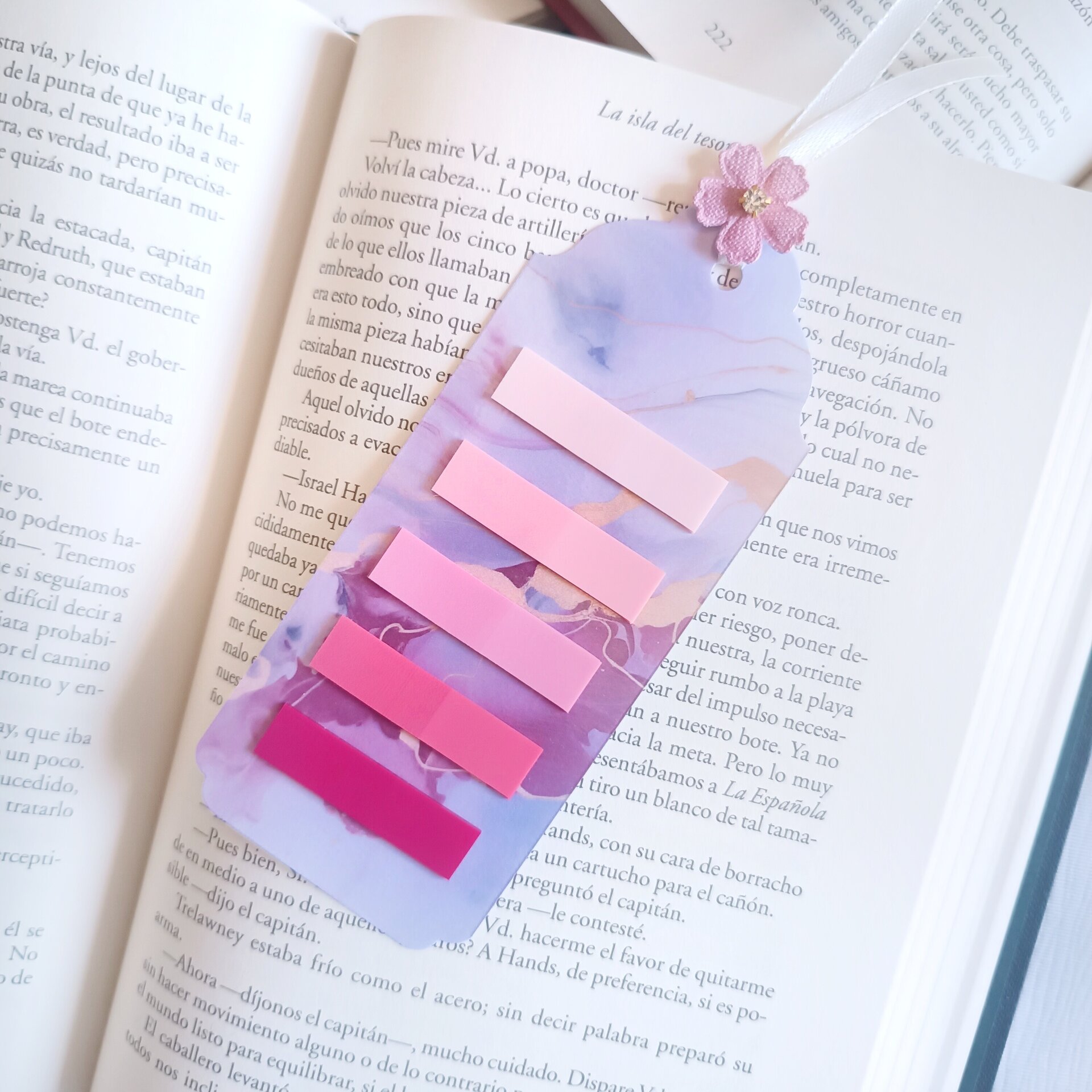 Marcapáginas con post-its - Diseño funcional y colorido a juego con tus libros - 15