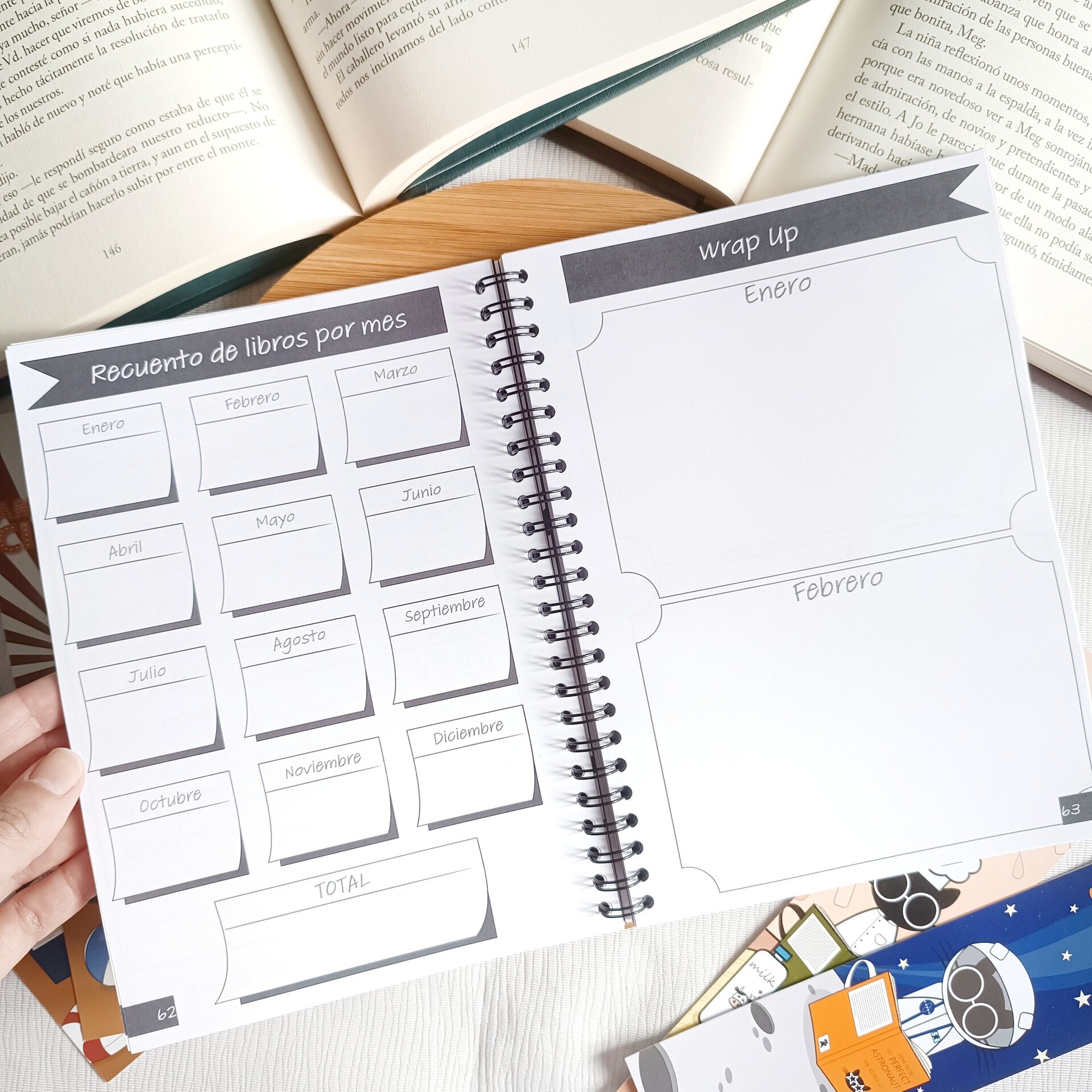 Cuaderno de lectura - Registra tus libros y aventuras literarias - 2