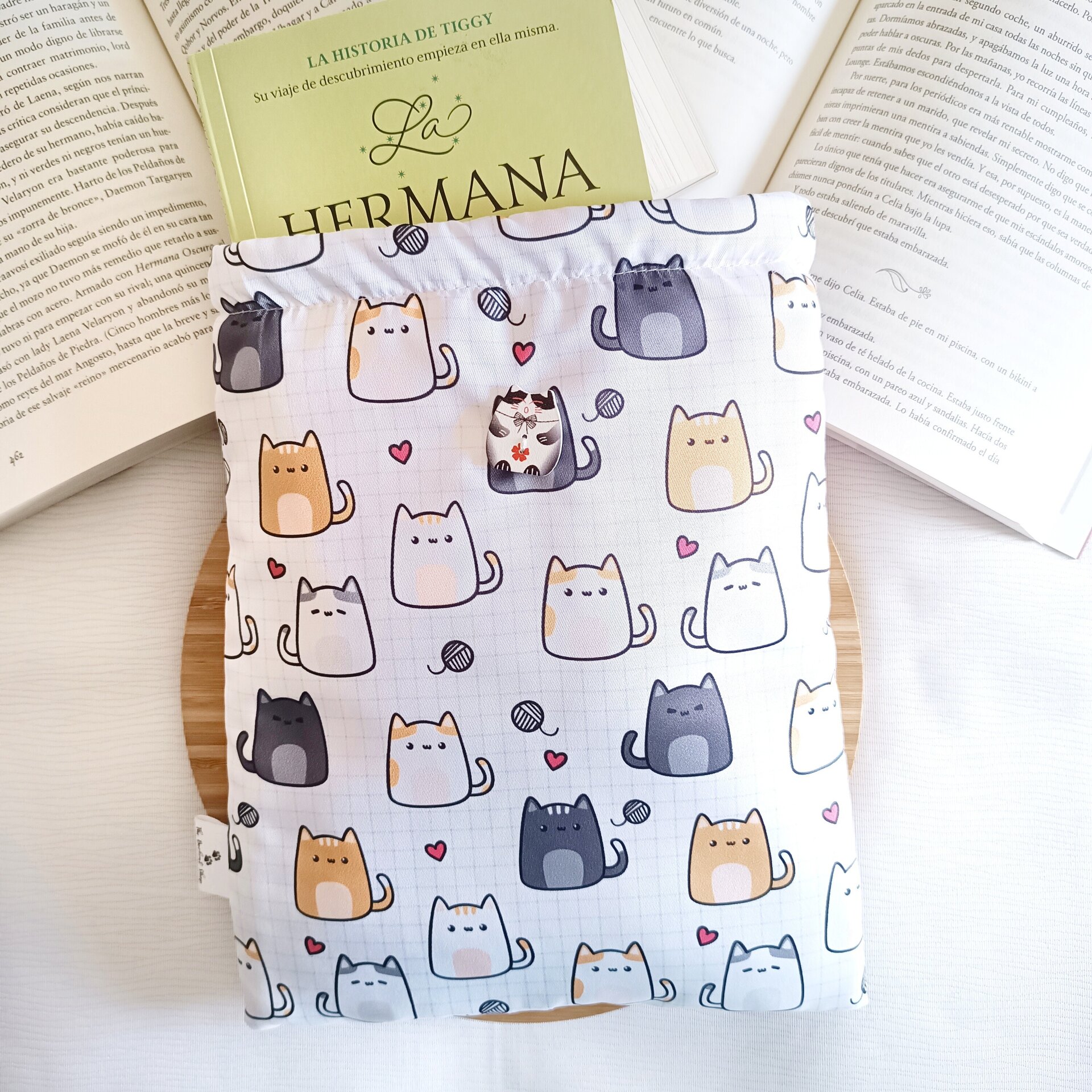 Funda de libro - Gatitos divertidos y adorables para tus lecturas - 7