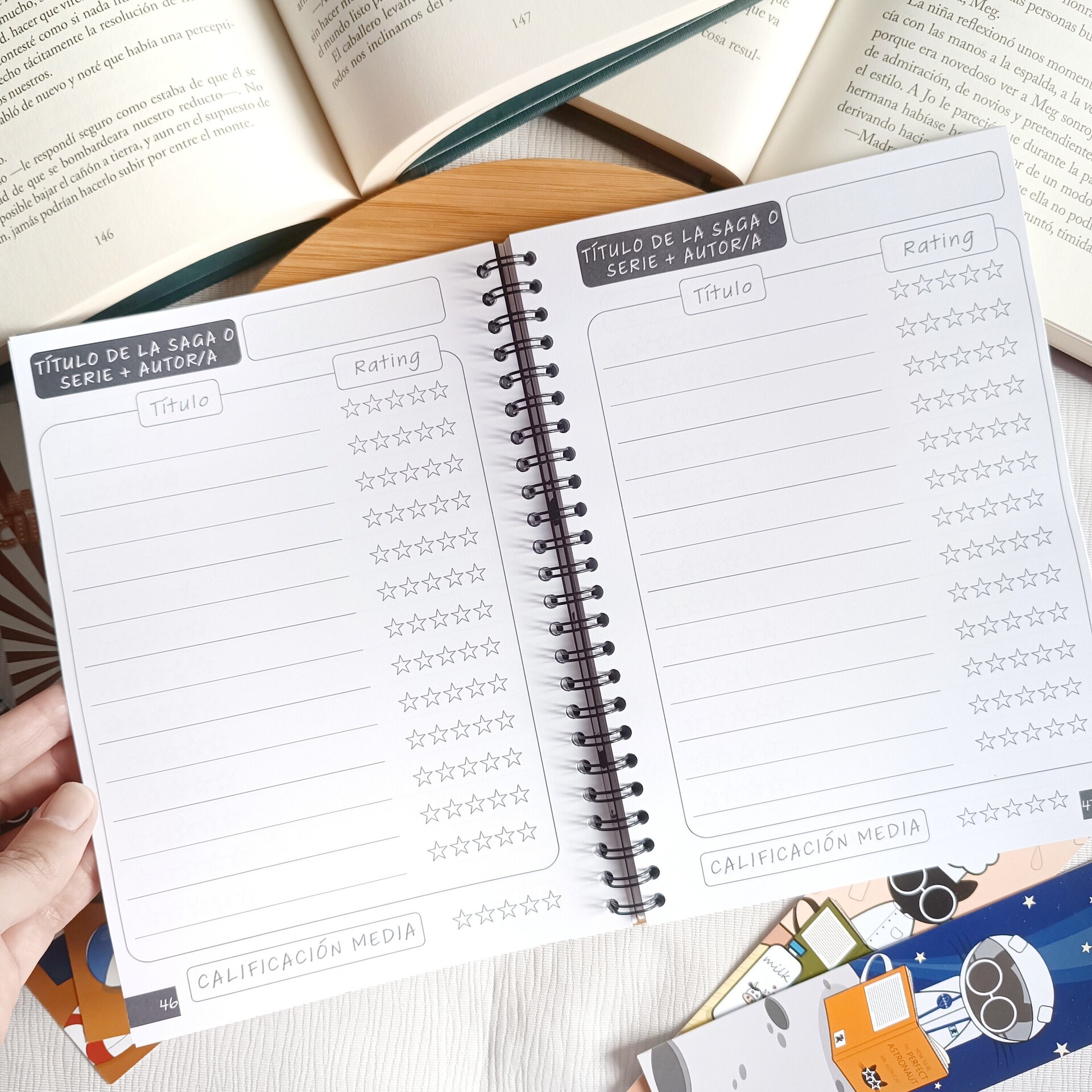 Cuaderno de lectura - Registra tus libros y aventuras literarias - 3