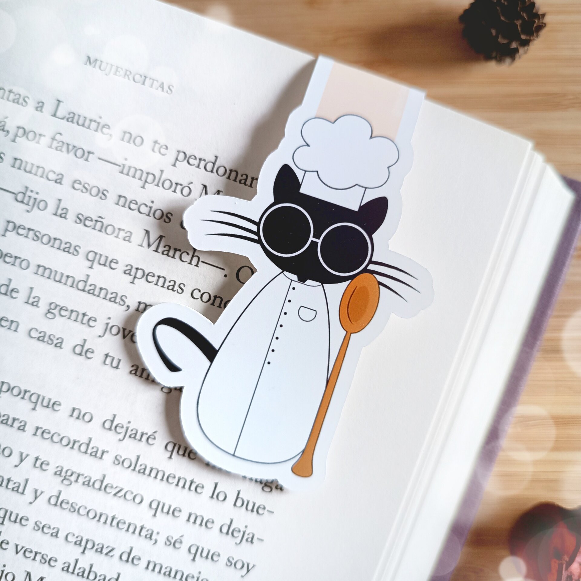 Pack Bigotes Misteriosos - Marcapáginas de gatos sorpresa - 6
