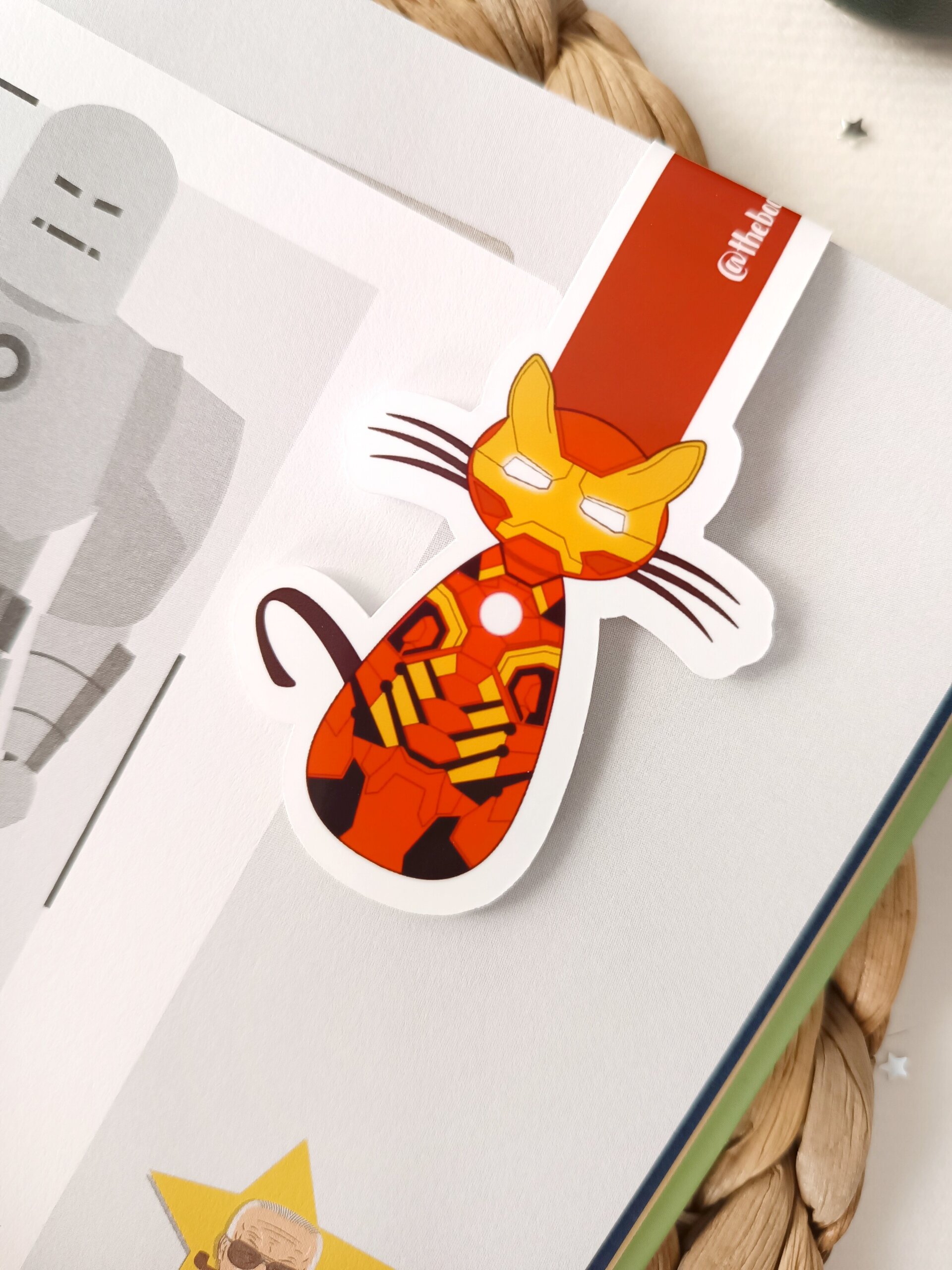 Marcapáginas Gatos Vengadores - ¡Superhéroes Felinos al Rescate de tus Libros! - 2