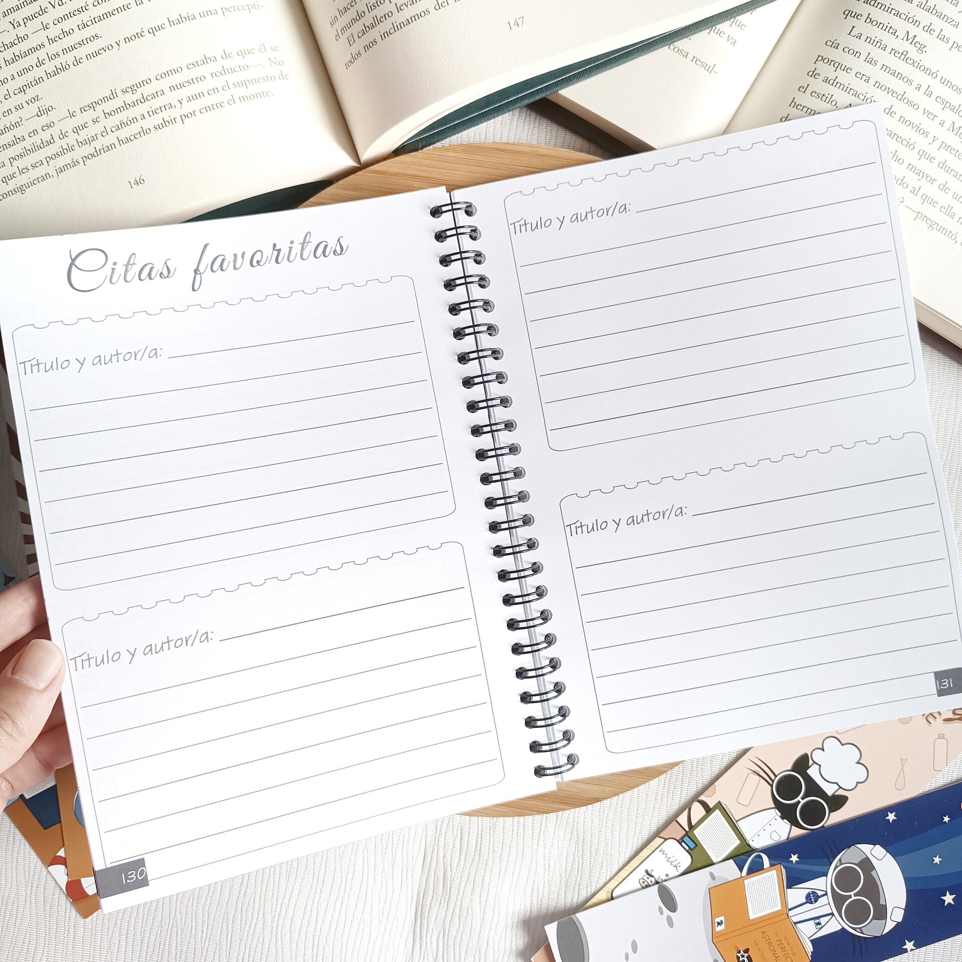Cuaderno de lectura - Registra tus libros y aventuras literarias - 7