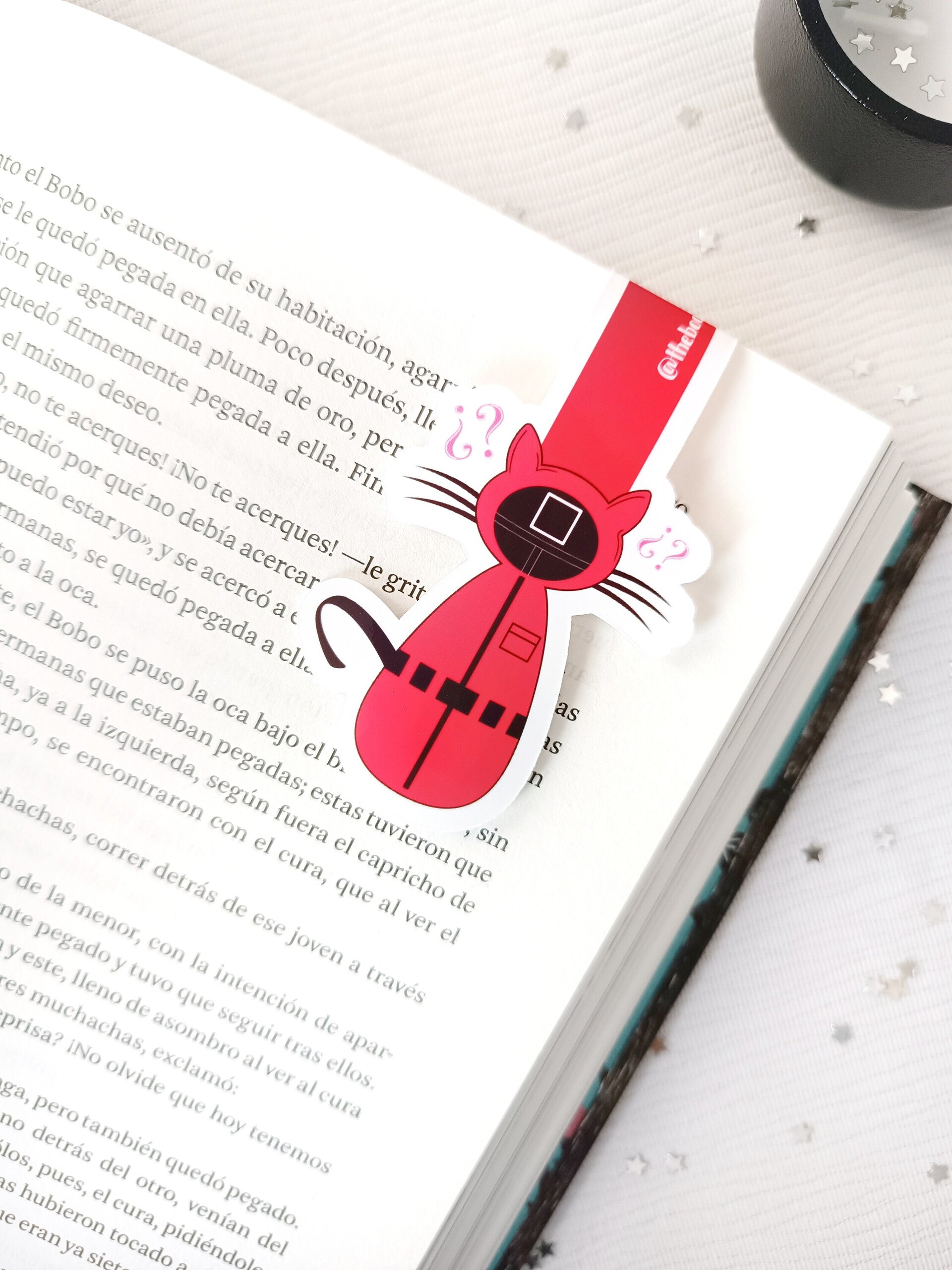 Marcapáginas gatos Squid Game - Diseño divertido y original para fans de la seri - 2