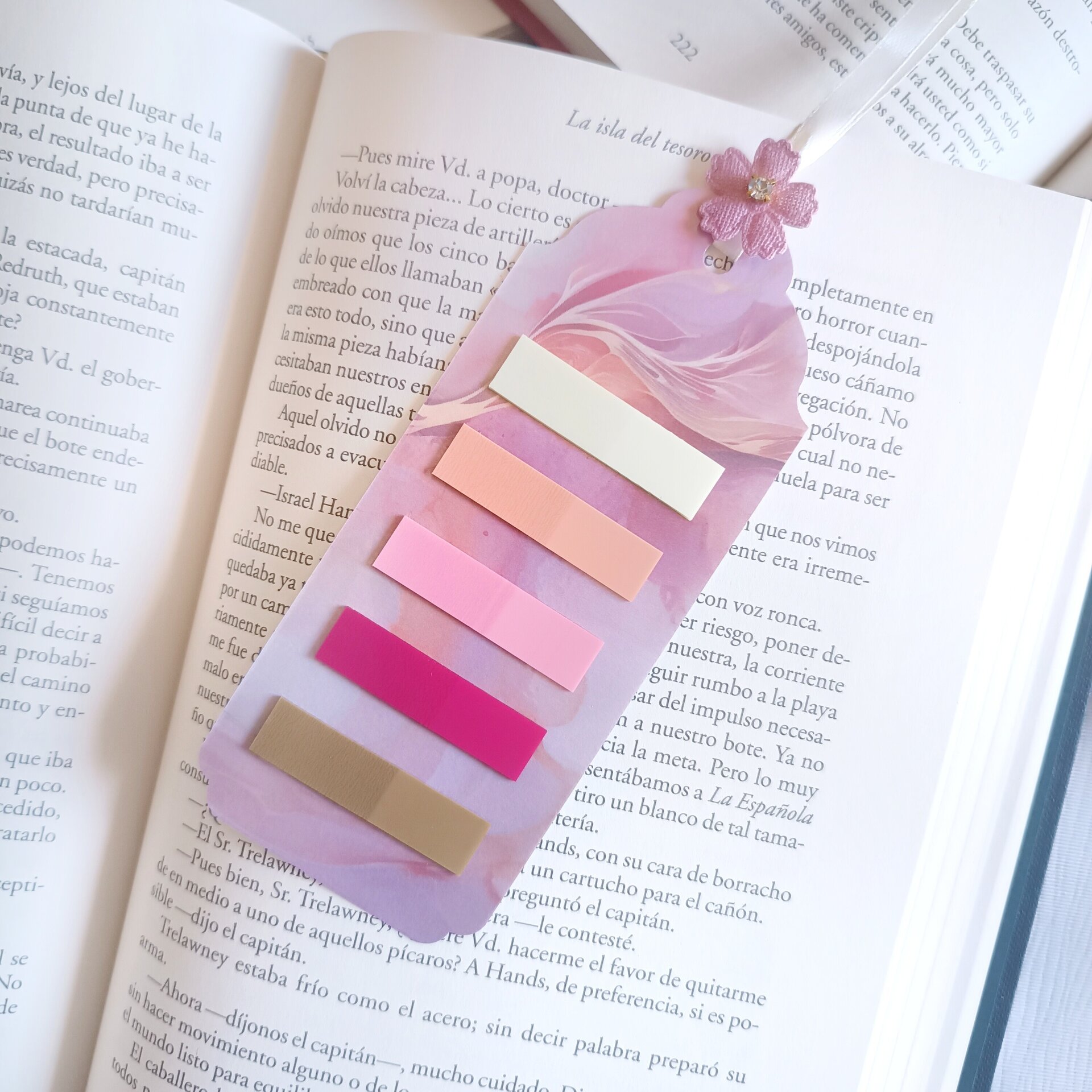 Marcapáginas con post-its - Diseño funcional y colorido a juego con tus libros - 26