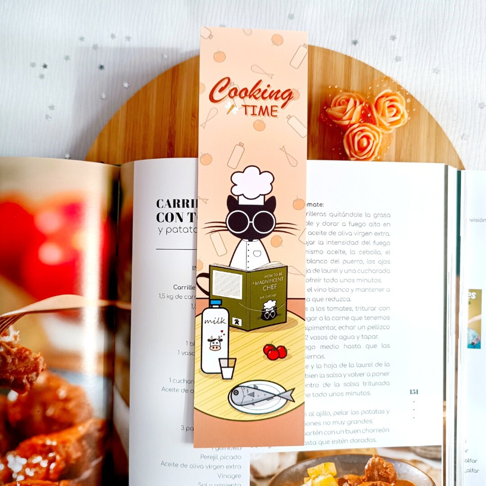 Cuaderno de recetas gatuno - Anota tus recetas favoritas con estilo felino - 6