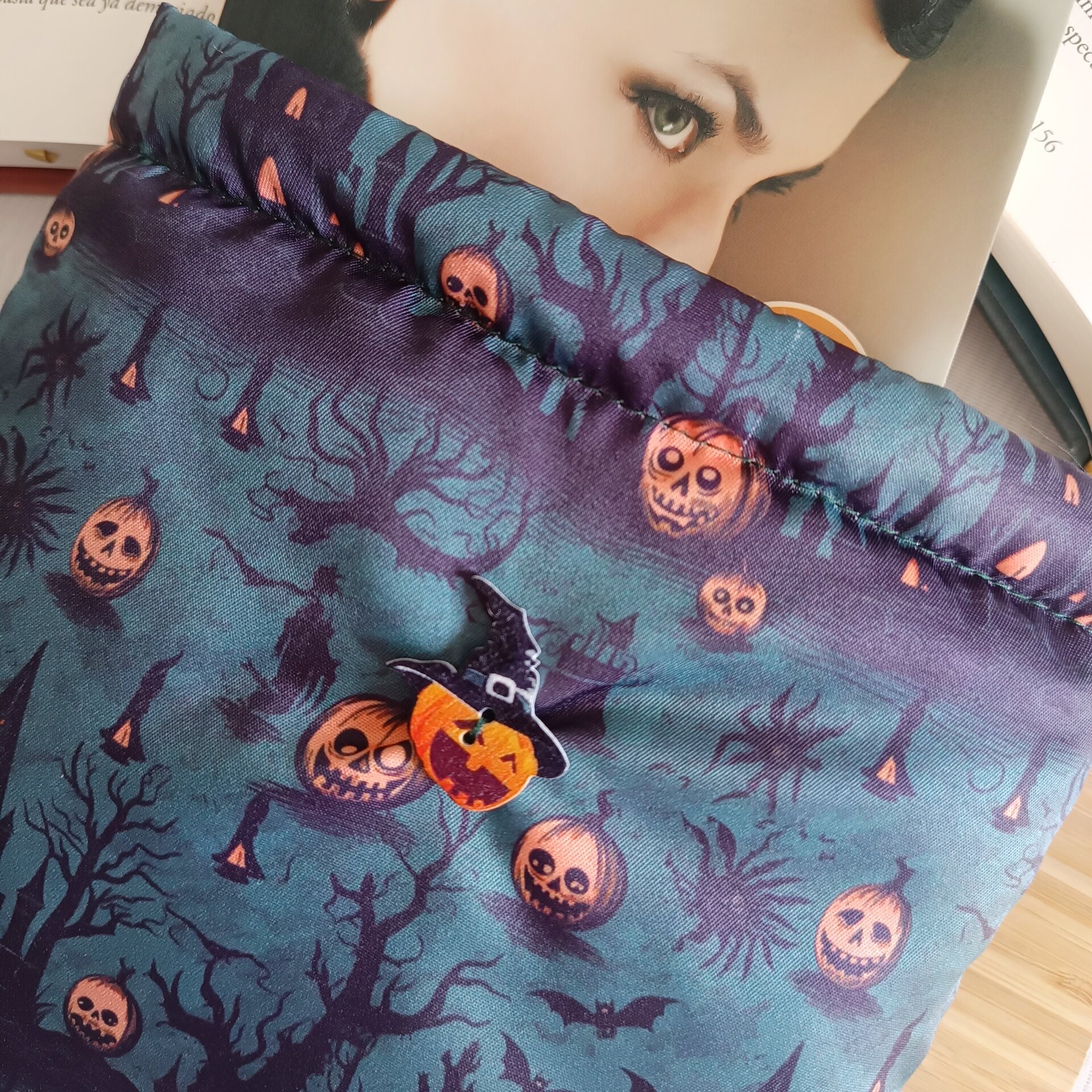 Funda de libro - Diseño Halloween con motivos espeluznantes - 5