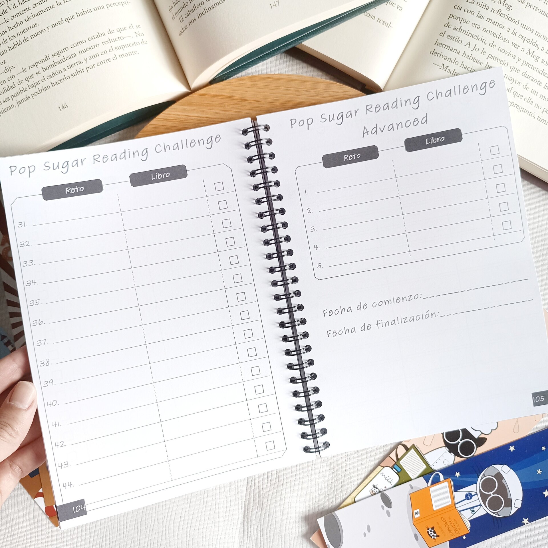 Cuaderno de lectura - Registra tus libros y aventuras literarias - 6