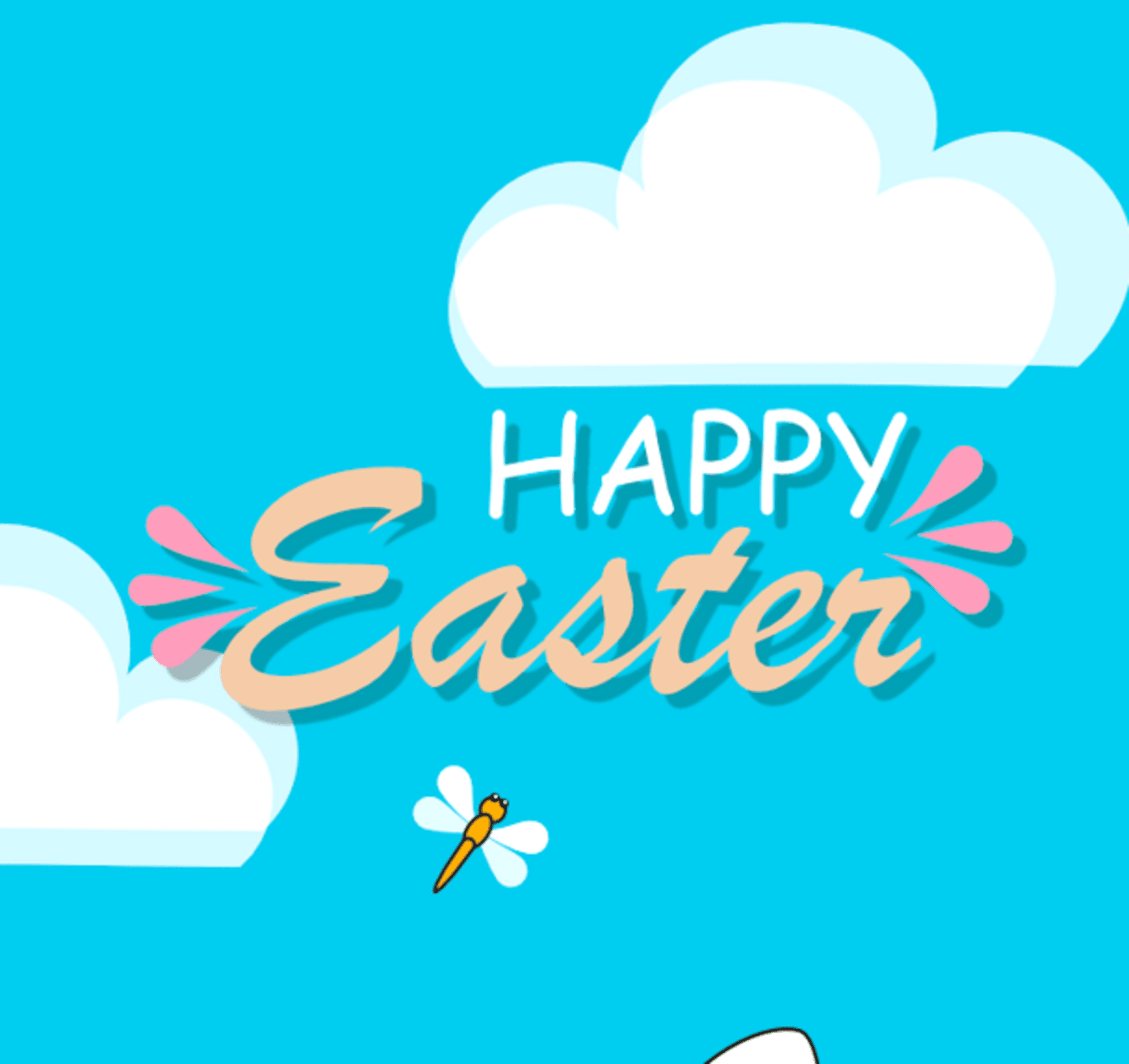 Marcapáginas de gato conejito de Pascua - Lleva la magia de la primavera - 2