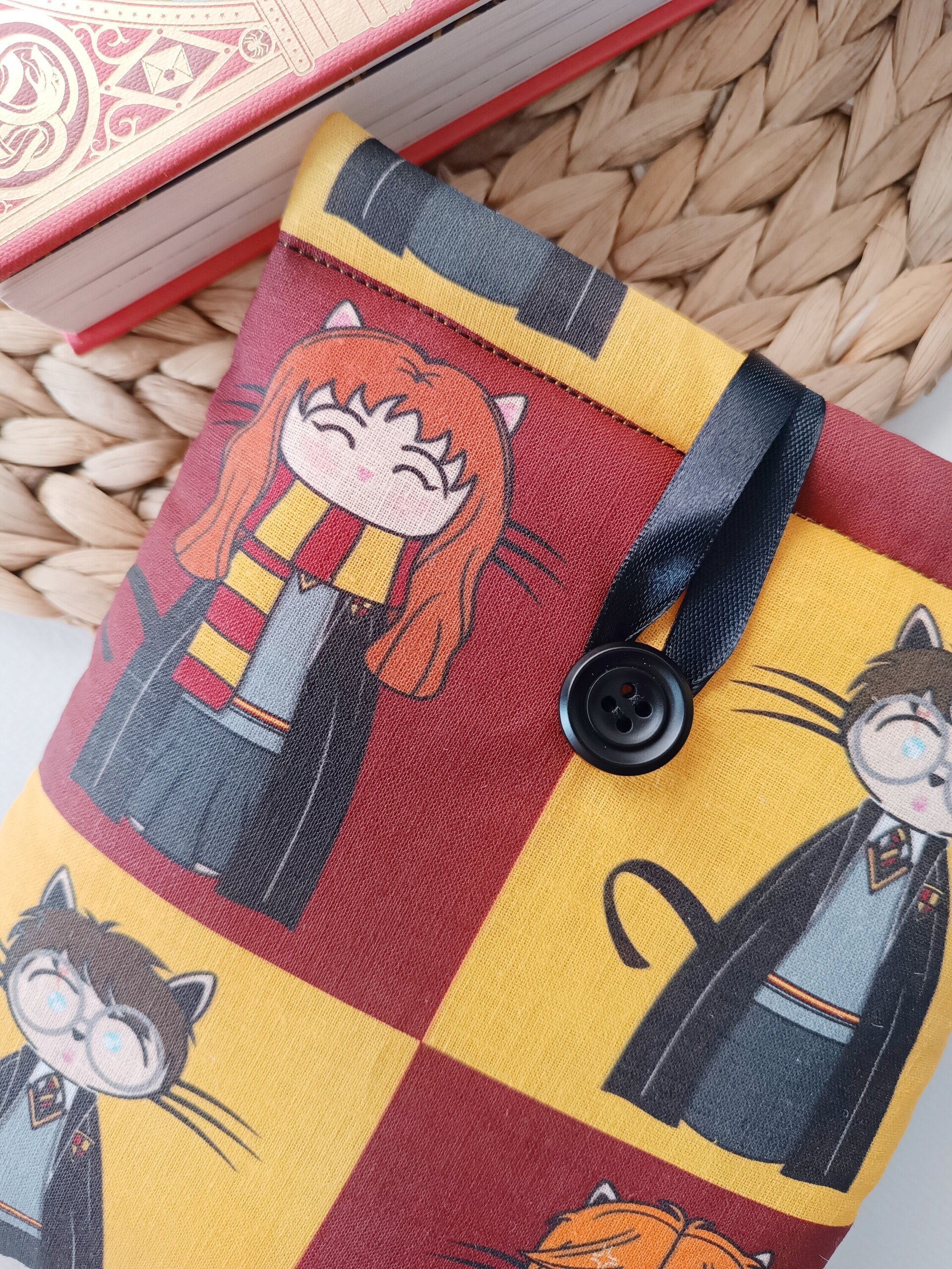 Funda Gatos Mágicos Disfrazados de Harry Potter - Diseño Original y Divertido - 2