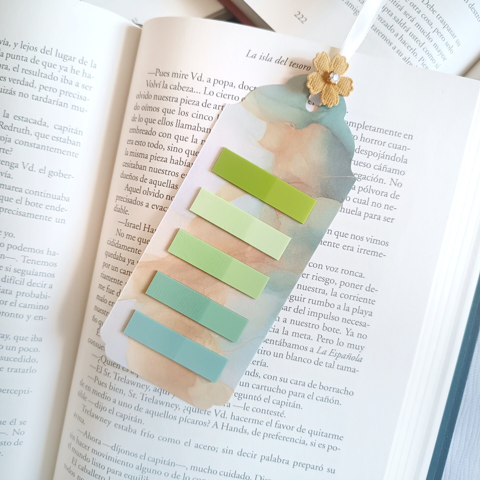 Marcapáginas con post-its - Diseño funcional y colorido a juego con tus libros - 23